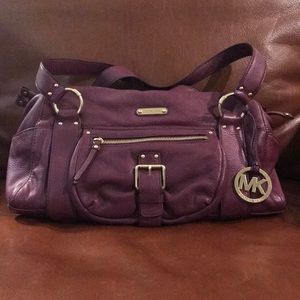 MICHAEL KORS leather satchel